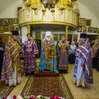 29 сентября 2018 года в Рождества Богородицы Снетогорском женском монастыре почтили память схиигумении Людмилы (Ваниной)
