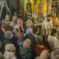 В храме святителя Василия Великого (на Горке) города Пскова прошел престольный праздник.