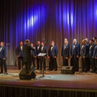 10 марта 2019 года в Большом концертном зале Псковской филармонии прошел концерт хора Московского Сретенского Ставропигиального мужского монастыря.