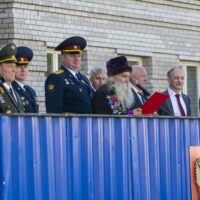 Новый учебный год в Псковском филиале Академии ФСИН России начался с водосвятного молебна.