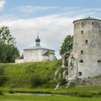 Храм свв. бесср. и чудотв. Космы и Дамиана (с Гремячей Горы) г.Пскова