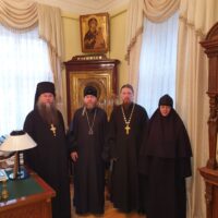 Представители Межведомственной комиссии по вопросам образования монашествующих посетили Псковскую епархию