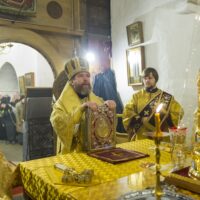 Проповедь митрополита Тихона на всенощном бдении в Свято-Успенском Святогорском монастыре.