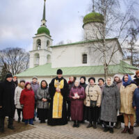 19 декабря 2019 года состоялся традиционный ежемесячный крестный ход вокруг города Пскова.