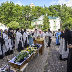 28 июля 2020 года в Свято-Успенском Псково-Печерском монастыре состоялось отпевание старейшего насельника обители монаха Мартирия (Шубина)