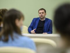 В рамках проекта «Школа волонтеров наследия» в Пскове прошло очередное лекционное занятие