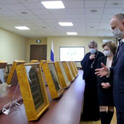 Совбез РФ передал Псково-Печерскому монастырю уникальные иконы, вывезенные нацистами
