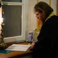 4 февраля 2021 года, накануне 15-летия преставления ко Господу архимандрита Иоанна (Крестьянкина) в Псково-Печерской обители было совершено вечернее богослужение
