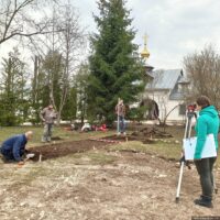 Псковские археологи начали работы на территории Снетогорского монастыря