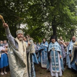 29 июля 2021 года, в день прославления иконы Пресвятой Богородицы “Чирская”, митрополит Псковский и Порховский Тихон совершил Божественную литургию в храме святителя Николая поселка Палкино, где пребывает чудотворный образ Богоматери