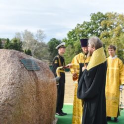 Митрополит Тихон совершил освящение закладного камня на месте будущего строительства историко-археологического парка в Херсонесе