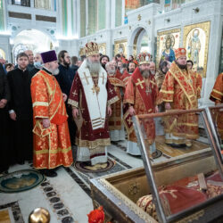 Митрополит Псковский и Порховский Тихон принял участие в праздничных богослужениях в день памяти священномученика Илариона, архиепископа Верейского, в Сретенском Ставропигиальном монастыре города Москвы