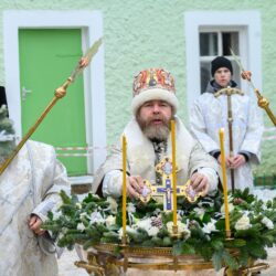 19 января 2022 года, в празднование Крещения Господа Бога и Спаса нашего Иисуса Христа, митрополит Псковский и Порховский совершил Божественную литургию и чин Великого освящения воды в Свято-Успенском Псково-Печерском монастыре