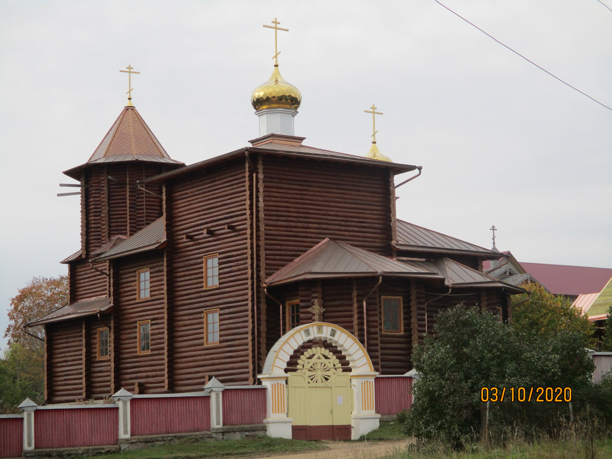 Храм свт. Николая Чудотворца д. Заянье Плюсского р-на – Псковская епархия