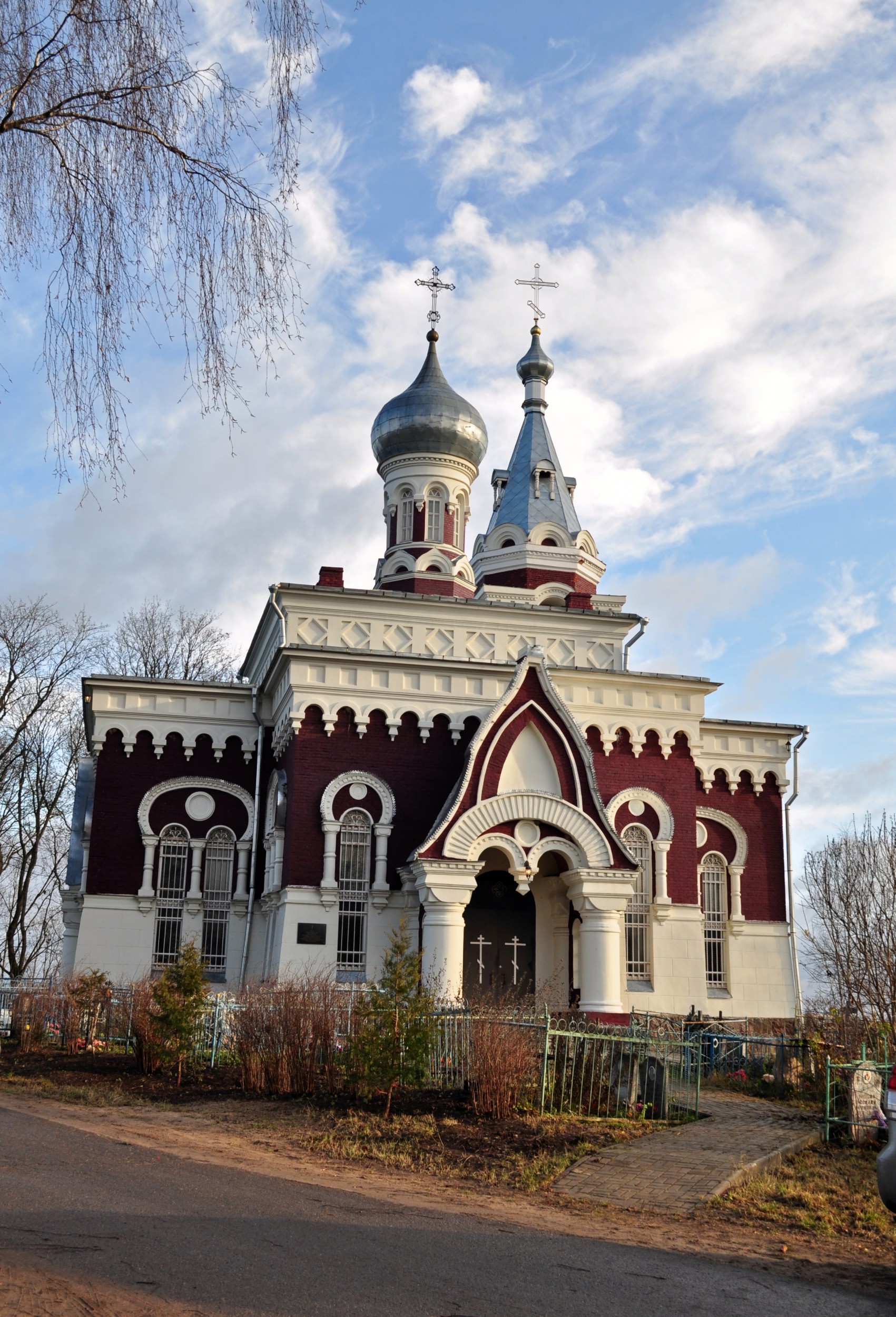 Храм свв. бесср. Космы и Дамиана с. Локно Палкинского р-на – Псковская  епархия