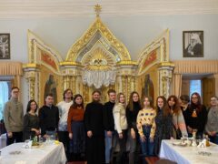 Студенты исторического факультета ПсковГУ побывали в Псково-Печерском монастыре