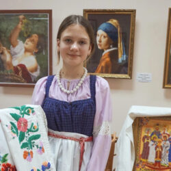 Участница конкурса «Лето Господне» от Псковской епархии Ксения Доморад вошла в список финалистов