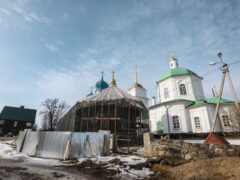 Начаты противоаварийные и реставрационные работы на храме святой великомученицы Варвары города Печоры
