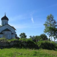 Храм свт. Николая Чудотворца д. Устье Псковского р-на