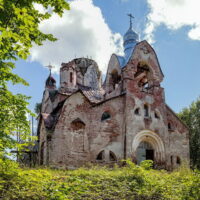 Храм свв. бесср. Космы и Дамиана д. Гвоздно Гдовского р-на