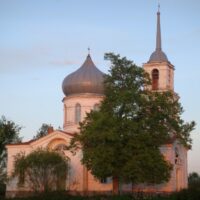 Храм Воскресения Христова д. Михайлов Погост Дновского р-на