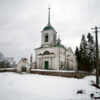 Храм Преображения Господня с. Гористо Дновского  р-на