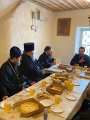 5 мая 20202 года в храме святителя Климента города Пскова состоялось собрание духовенства благочиния Псковского района
