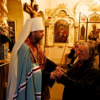Митрополит Тихон принял в Псково-Печерской обители участников Изборского клуба
