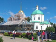 Восстановлен исторический вид фундамента церкви великомученицы Варвары в городе Печоры