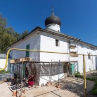 В церкви Михаила Архангела с колокольней завершаются первоочередные противоаварийные работы
