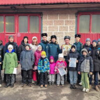 Воспитанники Воскресной школы храма святителя Николая (в Любятово) города Пскова посетили пожарную часть