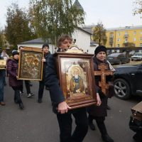 26 октября 2023 года состоялся ежемесячный традиционный крестный ход вокруг города Пскова