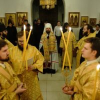 В день рождения Святейшего Патриарха Кирилла митрополит Арсений совершил благодарственный молебен