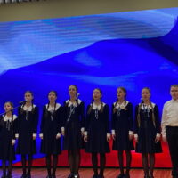 Кремлёвский хор открыл торжественное заседание Детского общественного совета при Уполномоченном по правам ребёнка в Псковской области