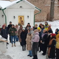 Студенты ПсковГУ посетили Свято-Успенскую Псково-Печерскую обитель