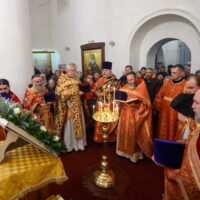 В храме святой великомученицы Анастасии Узорешительницы (в Кузнецах) города Пскова отметили престольный праздник