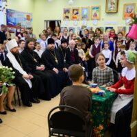 В гимназии №28 с изучением основ Православной культуры прошла Рождественская елка