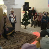 О Рождественском спектакле в храме рассказали в эфире ГТРК «Псков»