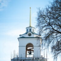 Специалисты АНО «Возрождение» сообщили промежуточные итоги реставрации колокольни Свято-Троицкого кафедрального собора