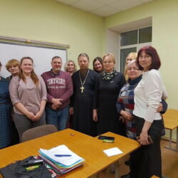 На кафедре Теологии состоялся десятый юбилейный выпуск слушателей программы профессиональной переподготовки «Православное богословие»