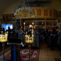 Митрополит Арсений совершил чтение покаянного канона святого Андрея Критского в Снетогорском монастыре