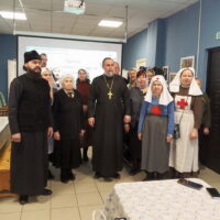В храме святителя Луки Крымского состоялась встреча псковских сестер милосердия