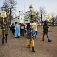 23 апреля состоится ежемесячный крестный ход вокруг города Пскова