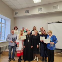 На кафедре Теологии ПсковГу состоялось вручение дипломов выпускникам юбилейного выпуска программы «Православное богословие»