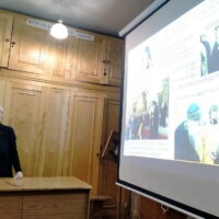 При храме святого Александра Невского состоялась лекция «Святые встречи митрофорного протоиерея Олега Тэора»