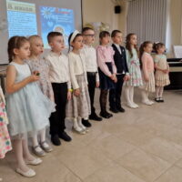 Воспитанники Воскресной школы Псково-Печерского монастыря приняли участие в просветительской акции в печорской районной библиотеке  
