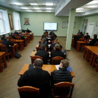 В Псково-Печерской духовной семинарии состоялась встреча по проекту «Память Церкви»