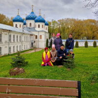 Воспитанники Воскресной школы Никольского собора города Порхова совершили паломническую поездку в Великий Новгород