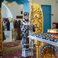В Среду Страстной седмицы митрополит Арсений совершил Божественную Литургию Преждеосвященных Даров