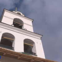 В эфире ГТРК «Псков» рассказали о ходе реставрационных работ на колокольне Свято-Троицкого кафедрального собора